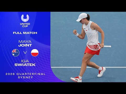 Maya Joint v Iga Swiatek Full Match | United Cup 2026 Quarterfinal