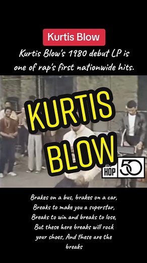 The Breaks by #Kurtisblow released in #1980 #rap #hiphop #hiphopculture #hiphophistory #hiphop50 #80shiphop #80srap #80smusic #hiphoptok #throwback