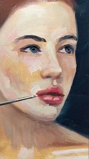 Redhead Portrait: From a Simple Mark to Stunning Art