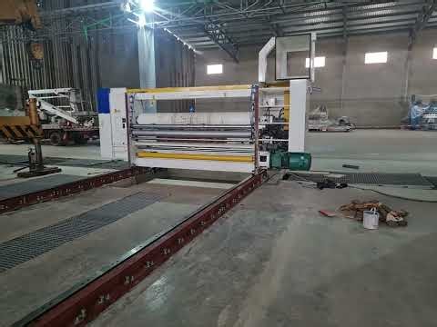 TCY 6PAB Flexo Printing M/C Installation | Precision Foundation & Rail Alignment for Zero Vibration