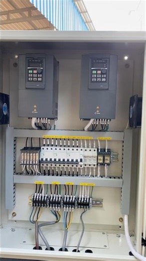 Booster pump Control panel