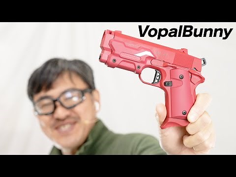 Vopal Bunny Tokyo Marui Gas Blowback Gas Gun Review: Vopal Bunny (GGO) Gun Gale Online Re-release...