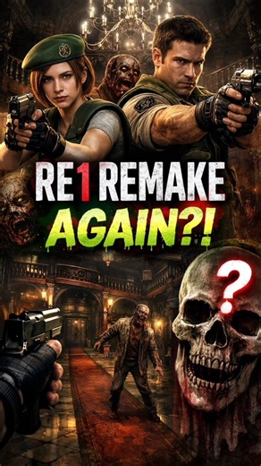 RE1 REMAKE… AGAIN?! 💀