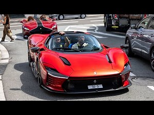 Ferrari Daytona SP3 Driving in Monaco !