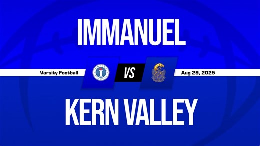 Football Game Preview: Immanuel Eagles vs. Nipomo Titans   Official Tickets