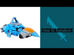How To Transform: Transformers Studio Series WFC Voyager Class Thundercracker (Alt To Robot Mode)