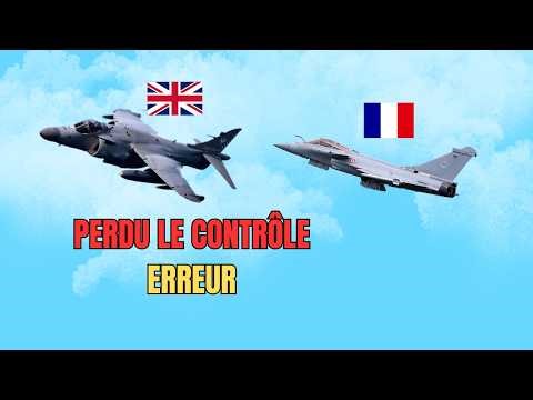 Ils ont ri du Rafale — le Harrier a perdu l’équilibre