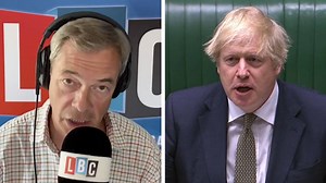 Caller tells Nigel Farage why Boris Johnson is right to leave lockdown updates to Sunday | LBC