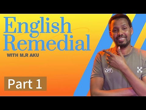 Remedial module part 1. Pre-university