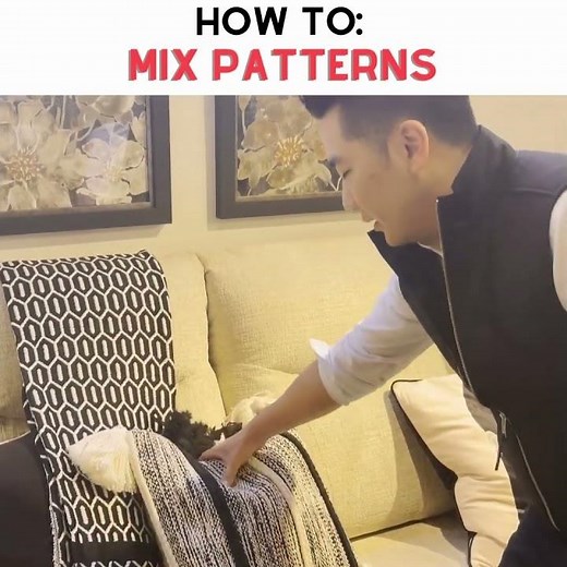Tips when mixing patterns