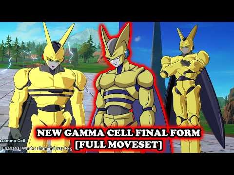 NEW Cell Final Form: GAMMA CELL STRONGEST ANDROID! Dragon Ball Sparking! Zero Mods