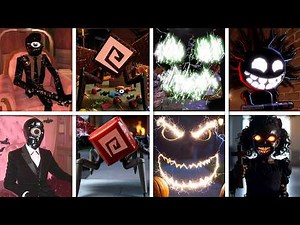 *NEW* Entities React TRICK OR TREAT Doors in Real Life