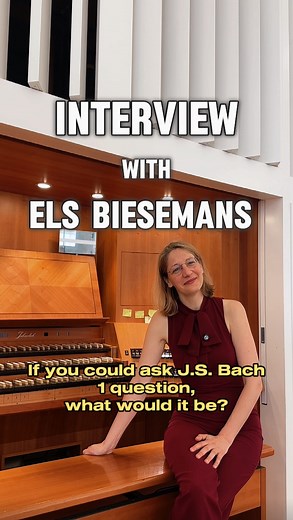 And what would you ask?… Els Biesemans answers the most tricky and exciting question in our interview at Bachfest Leipzig 2025 Bach-Archiv · Bachfest Leipzig 🎶#bachfestleipzig #bachinleipzig #bach #interview #organist | Sofia Korsakova