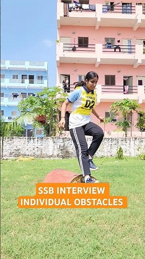 SSB INTERVIEW Individual obstacles gto task