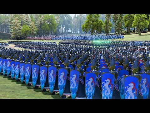 Beastmen VS High Elves - Warhammer Cinematic Battle