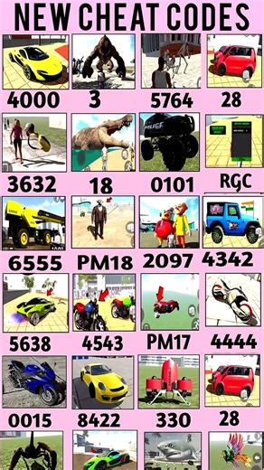 All New💥 Cheat codes🤑🤑.., Indian bike driving 3d game 🌲🌲|YTGIBD3D|✓real plugin cheats codes #shorts.