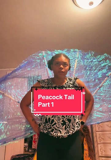 Creating a Stunning Peacock Tail Costume