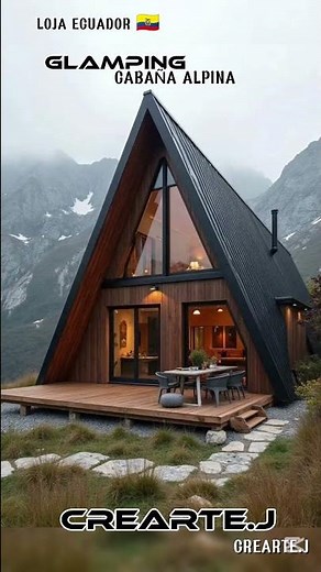 DISEÑOS DE CABAÑAS ALPINAS