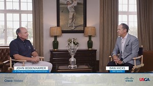 "All that you would see for a U.S. Open and what Winged Foot is – a premium on accuracy, it'll all be here, it's just a little later in the year." The USGA's John Bodenhamer and Dan Hicks NBC take a deep dive into the course setup of Winged Foot, presented by Cisco. #LifeonWebex | U.S. Open Championship