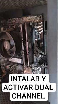 como instalar una memoria ram en pc