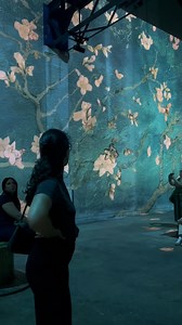 Step into the world of Van Gogh at Atelier des Lumières 🌻💫 This successful immersive experience returns—but only until September 20, so don’t miss your chance! 💌 #vangogh #starrynight #digitalart | Atelier des Lumières