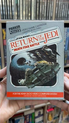 ‘Star Wars: Return of the Jedi’- Atari 2600 (1983) 🚀✨#retrogaming #starwars #atari2600 #atari