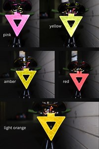Visto Welded Prismatic Safety Triangles for Night Biking - Standard Size - Etsy