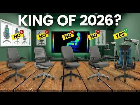 Top 5 Ergonomic Office Chairs in 2026 | Work in Ultimate Comfort