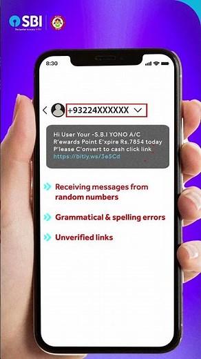 Beware of SMSs claiming your reward points are expiring soon!