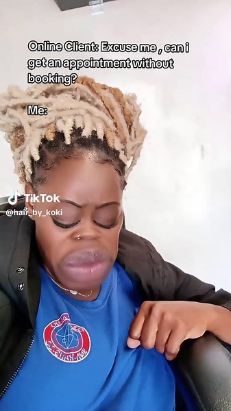 Only because clients have done us dirty with online bookings before, we have to cover ourselves now. #hairbykoki #fypシ゚ #bookingsavailable #appointment #salon