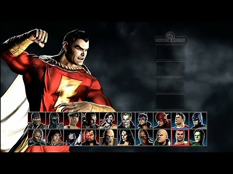 Mortal Kombat Vs DC Universe [Xbox One X] - Arcade Mode - Captain Marvel