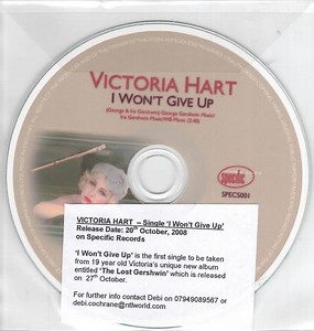 Victoria Hart - I Won't Give Up