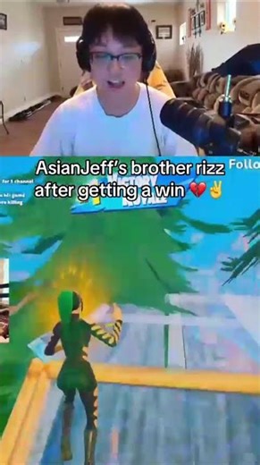 Whos is bro rizzing too after a Fortnite Win???
