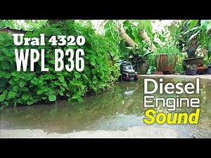 Ural 4320 WPL B36 1:16RC Diesel Engine Sound Installation