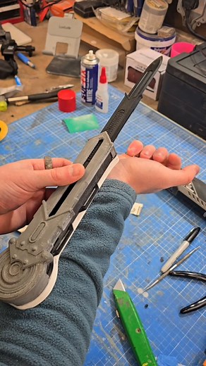 1K views · 4 comments | Here's the start of our Assassin's Creed Syndicate Hidden Blade, this one was a lot of fun and is working quite well. _ _ #propmaker #3dprinting #propmaking #wip #propshop #wipwednesday #assassinscreed #acshadows #achiddenblade #assassinscreedsyndicate | Reforged Foam | Facebook