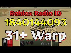 Warp Roblox Radio Codes/IDs