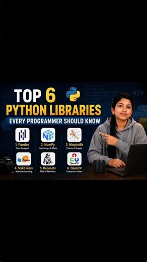 🚀 Top 5 Python Libraries Every Programmer Should Know! 🐍