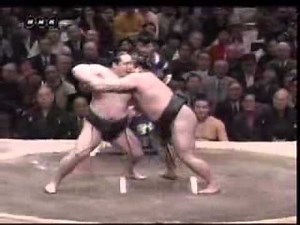 Tochiazuma vs. Asashoryu : Hatsu 2006 (栃東対 朝青龍)