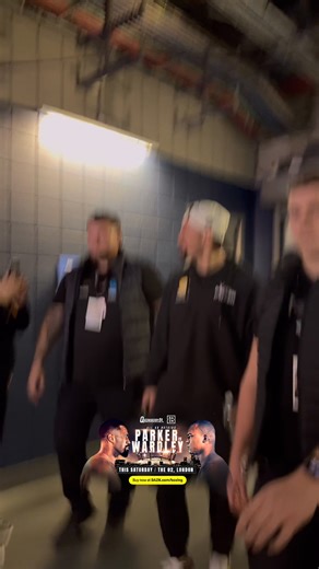 Joe Parker arrives to The O2 to main event a blockbuster night 😮‍💨 #ParkerWardley | Tonight | The O2, London | Watch LIVE on @daznboxing PPV 📺 | Frank Warren