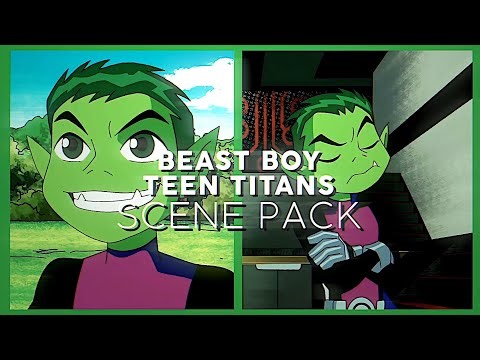 Beast Boy - scene pack // Teen Titans season 1