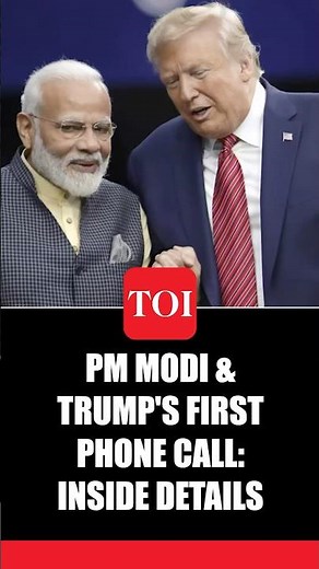 Modi & Trump's First Phone Call: Here's What U.S. President Told Indian PM