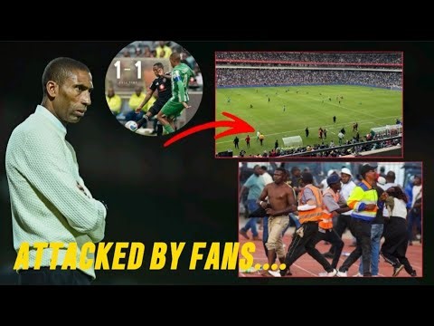 VIDEO❗Orlando Pirates Fans Lose Control After 1–1 Draw With Siwelele FC | Coach Abdeslam Ouaddou.