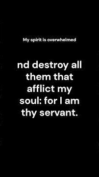 Even if you can’t speak, let the Word speak for you.