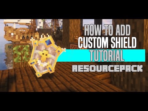 Minecraft Resource Pack GUIDE - HOW TO ADD CUSTOM 3D SHIELD MODELS 1.21.6 - 1.21.11