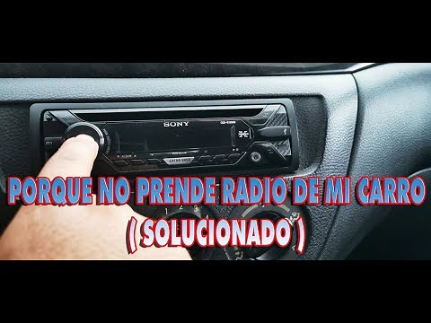 My car stereo won't turn on (fixed)