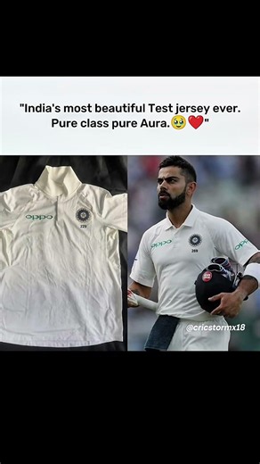 India’s Most Beautiful Test Jersey Ever! 👑💎 #shorts #viral #testcricket #trending