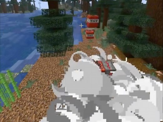 Minecraft：TNT大炮教程