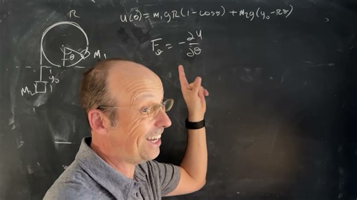 Classical Mechanics; Using Potential Energy to Find Stable Equilibrium