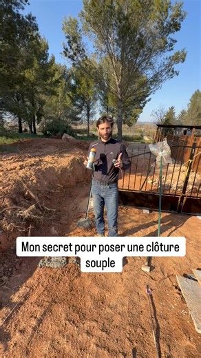 Mon secret pour poser facilement une clôture #entrepreneur #aixenprovence #cloture #sud #tutorial
