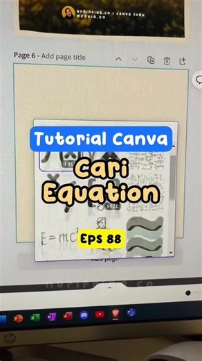How to Write Equations and Formulas in Canva | Canva Math Tools Tutorial